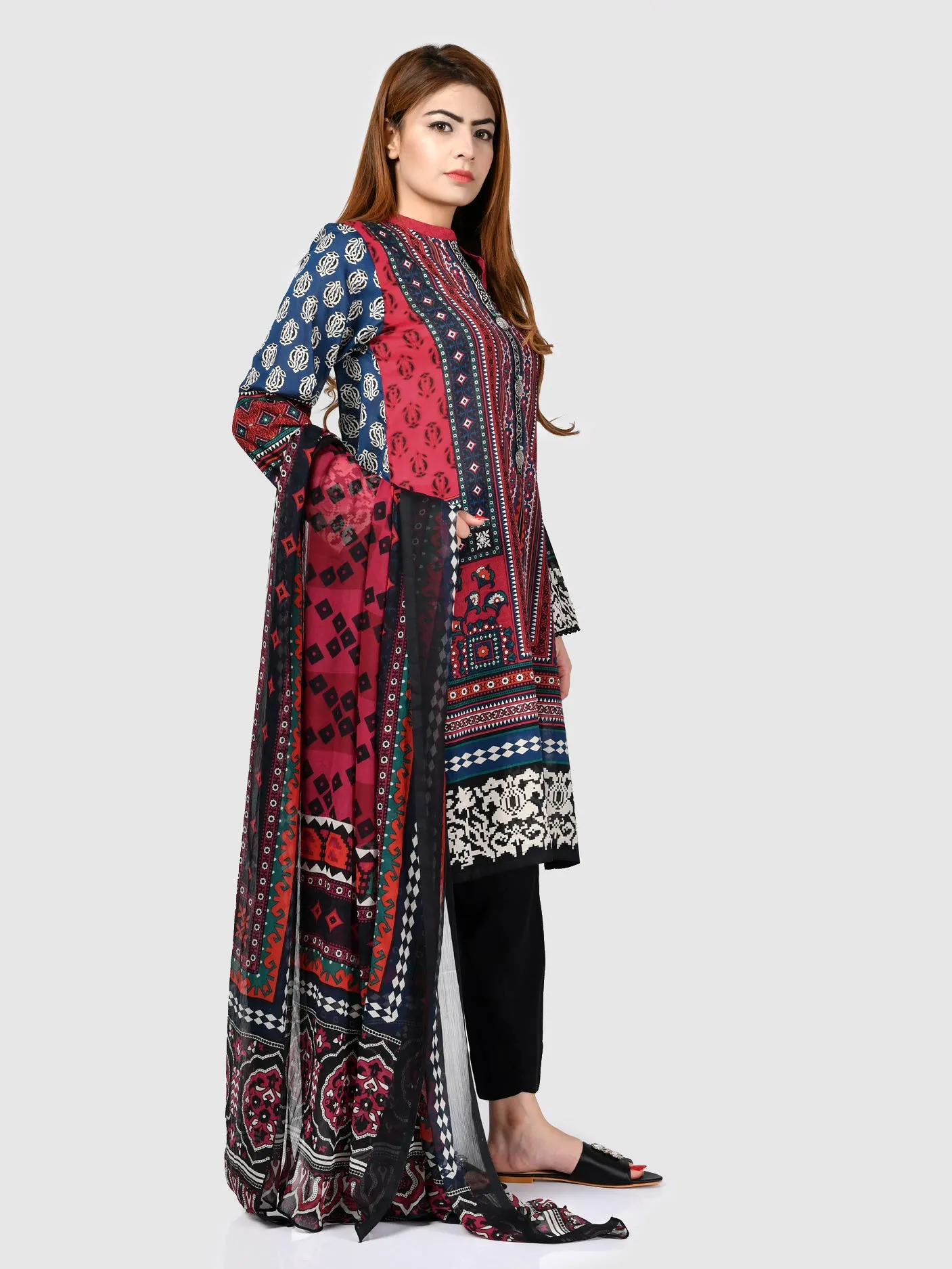 Printed Lawn Suit