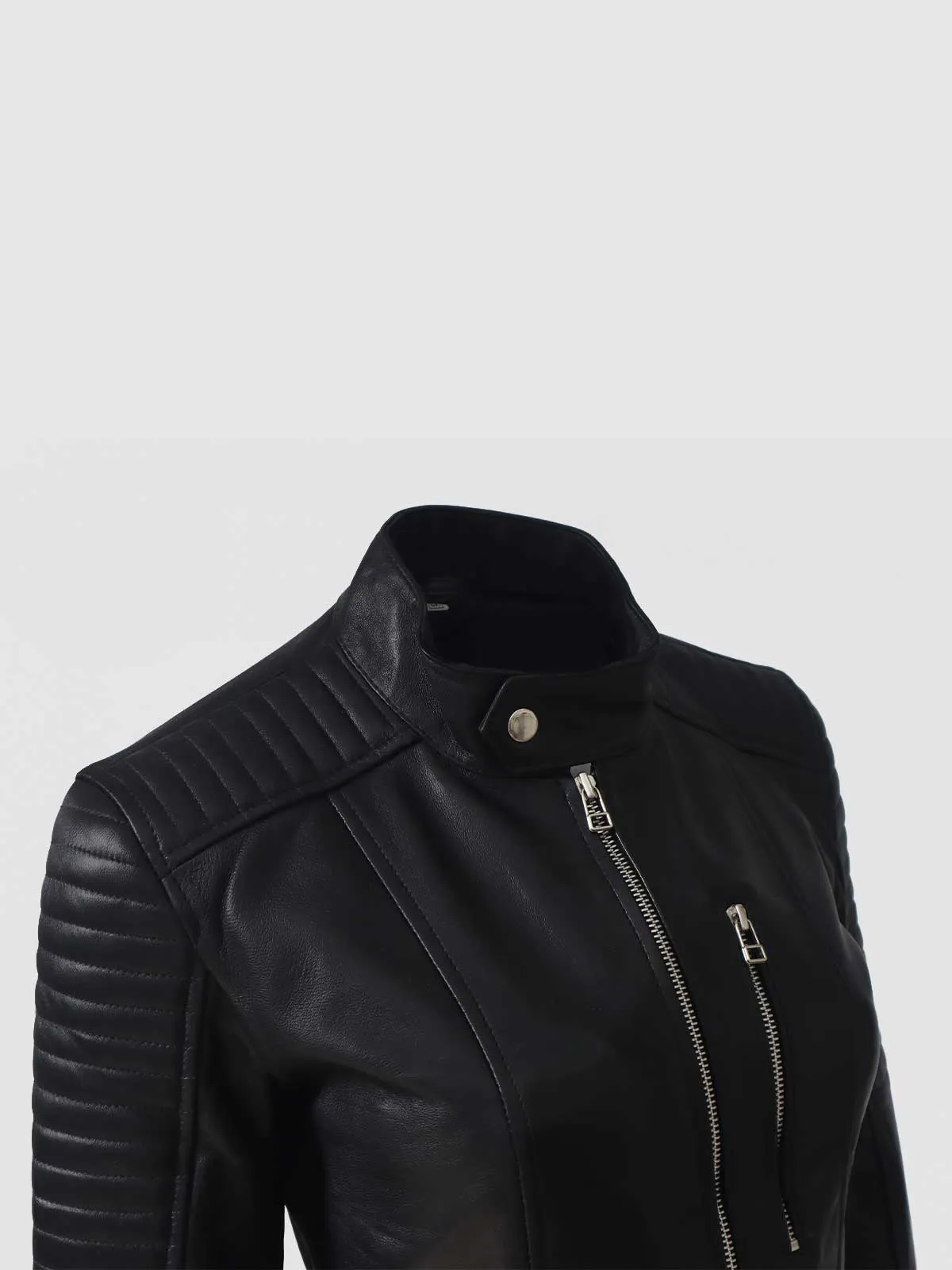 Quilted Cafe Racer Jacket