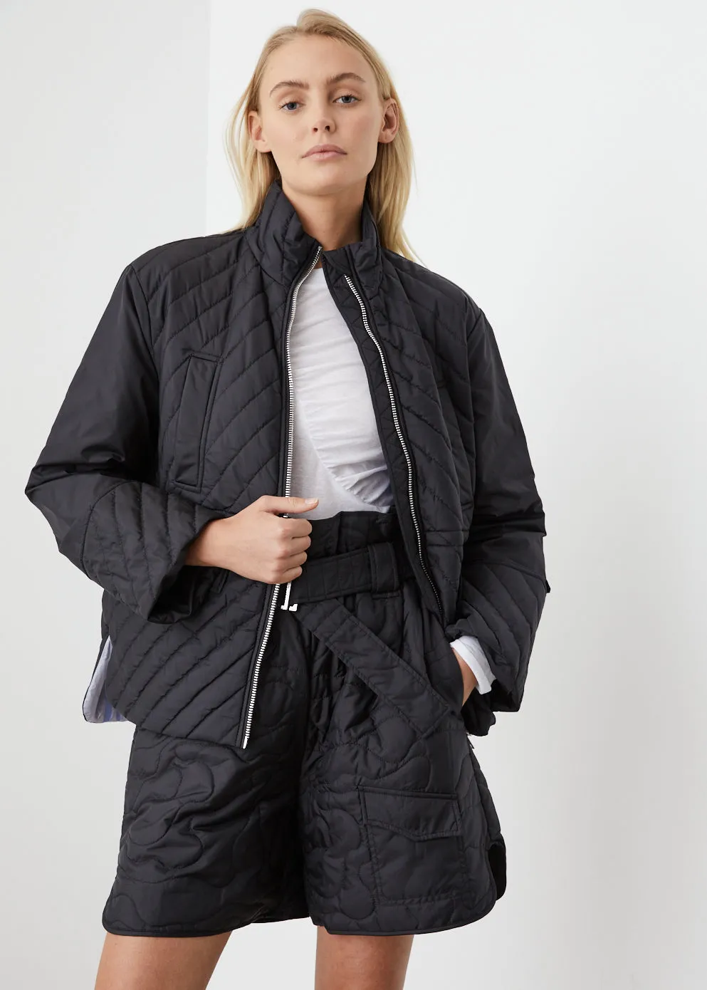 Quilted Crop Jacket