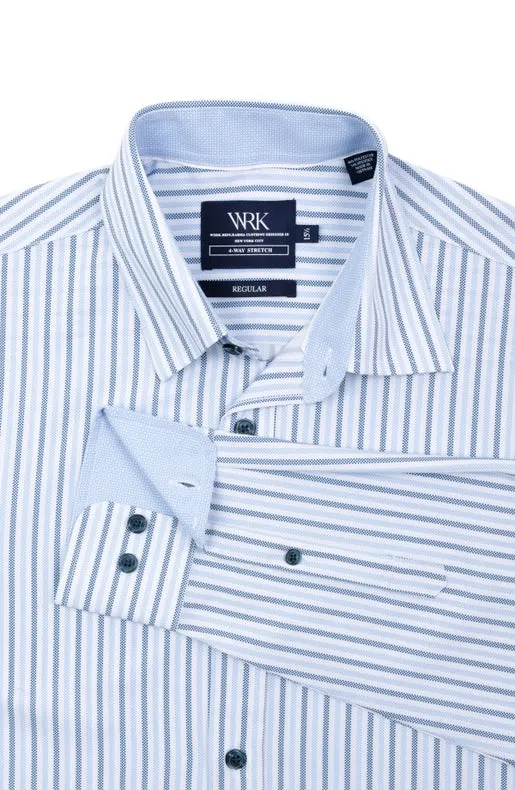 Regular Fit Stripe Dress Shirt