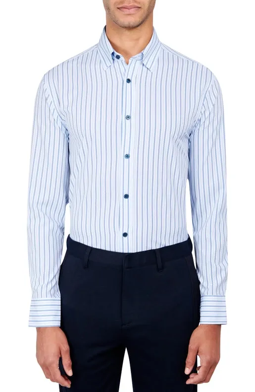 Regular Fit Stripe Dress Shirt