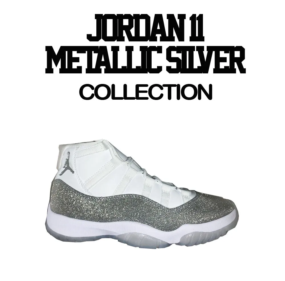 Retro 11 Metallic Silver Propser Shirt