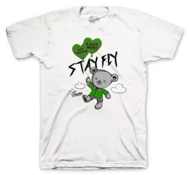 Retro 4 Green Metallic Money Over Love Shirt