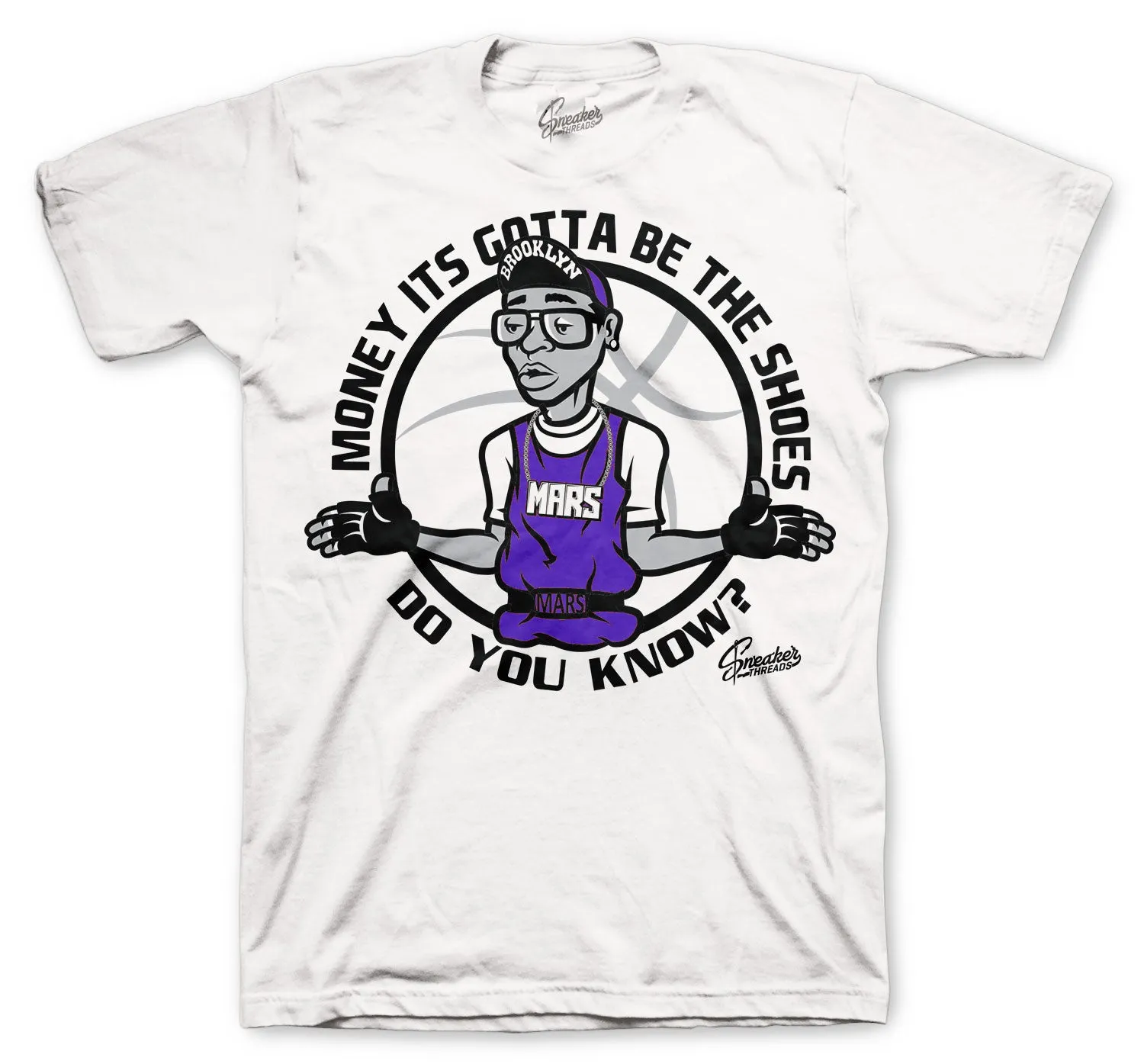 Retro 4 Purple Metallic Gotta Be Shoes Shirt