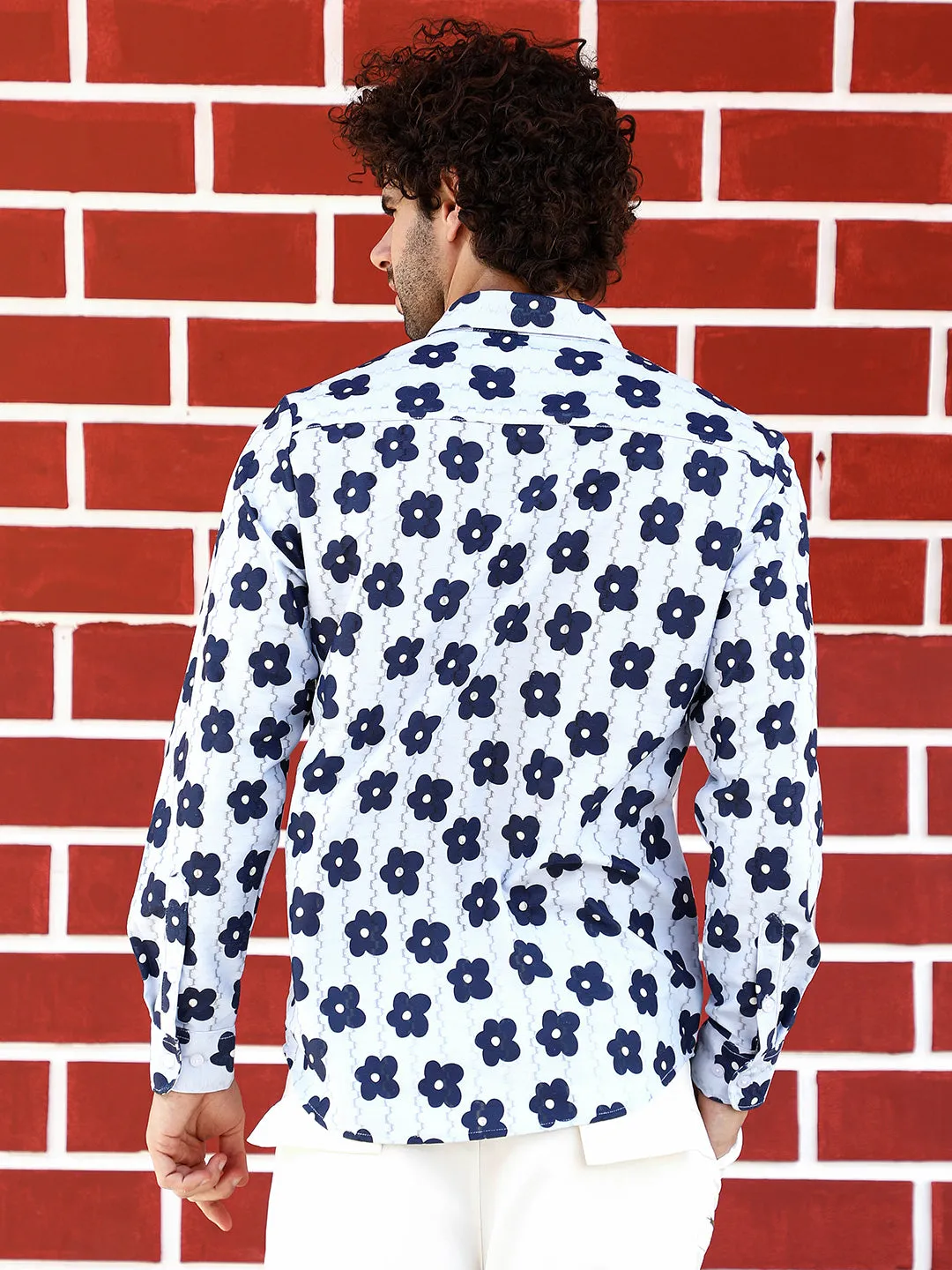 Retro-Bloom Tactile Shirt