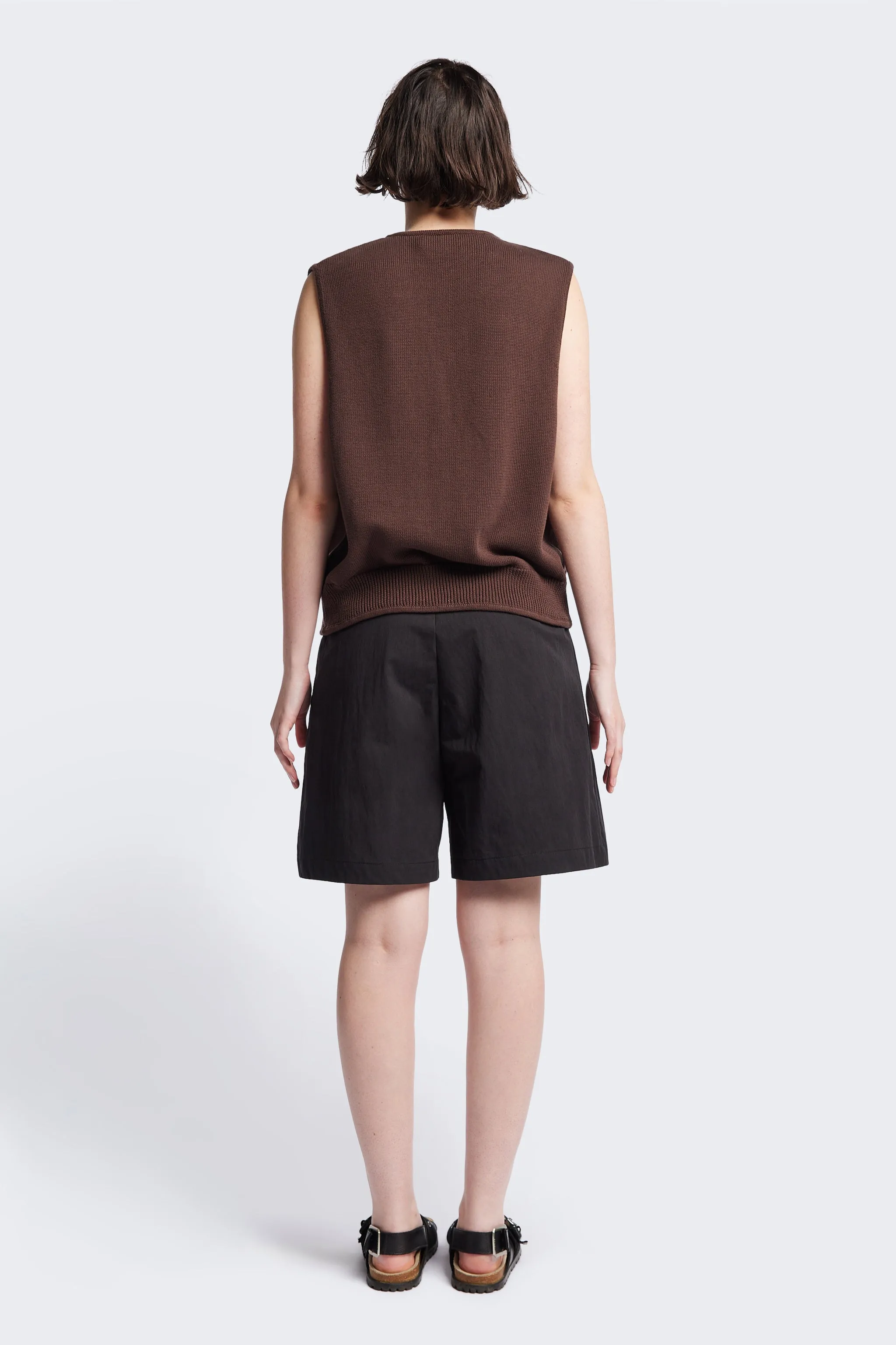 Ritual Knit Vest Brown