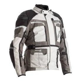 RST Pro Series Adventure-X Waterproof Textile Jacket - Grey / Silver