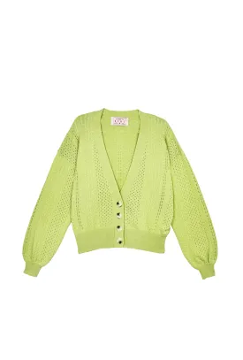 SAMPLE - Summer Cardigan Sweater - Mint