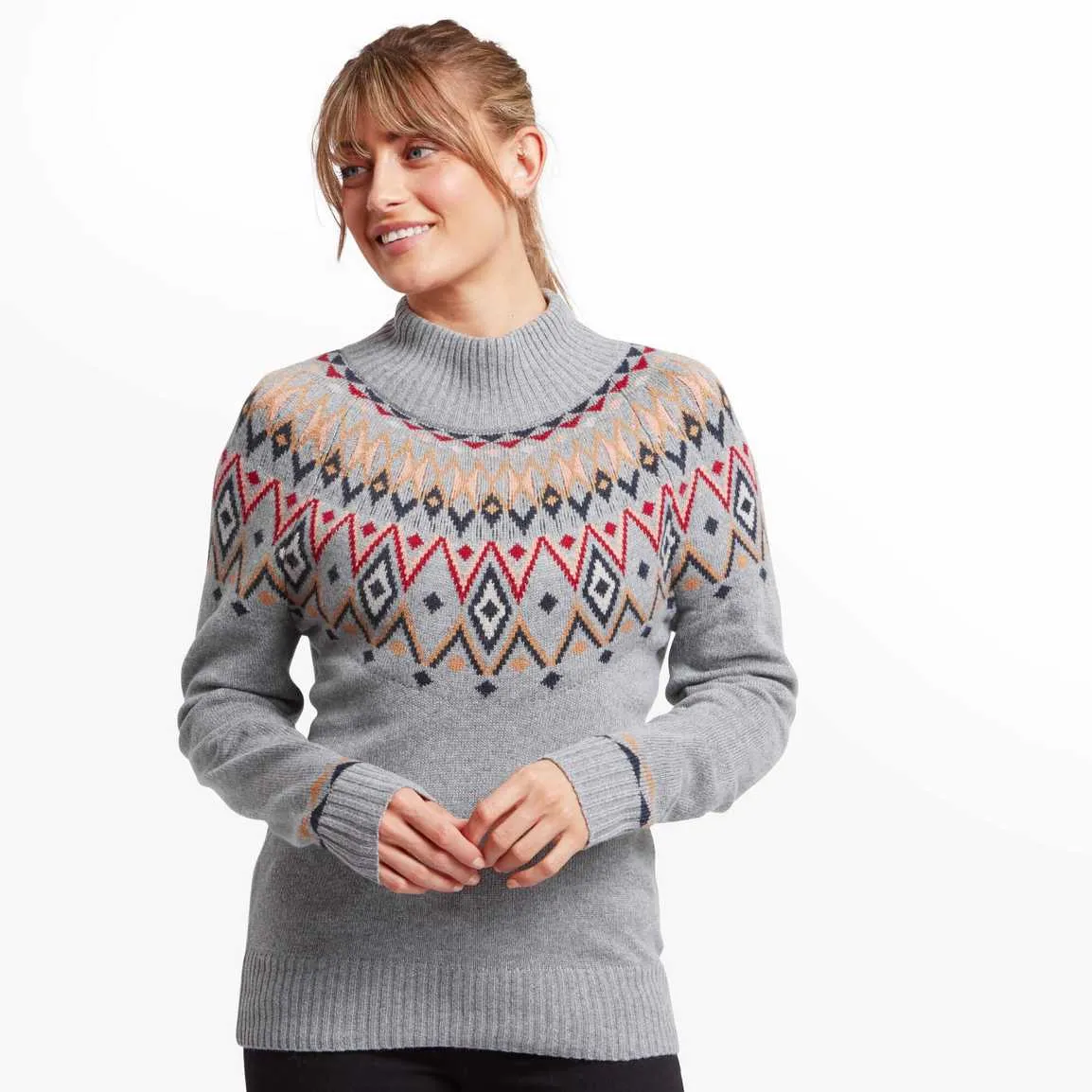 Sherpa - Women's Indu Mock Neck Sweater