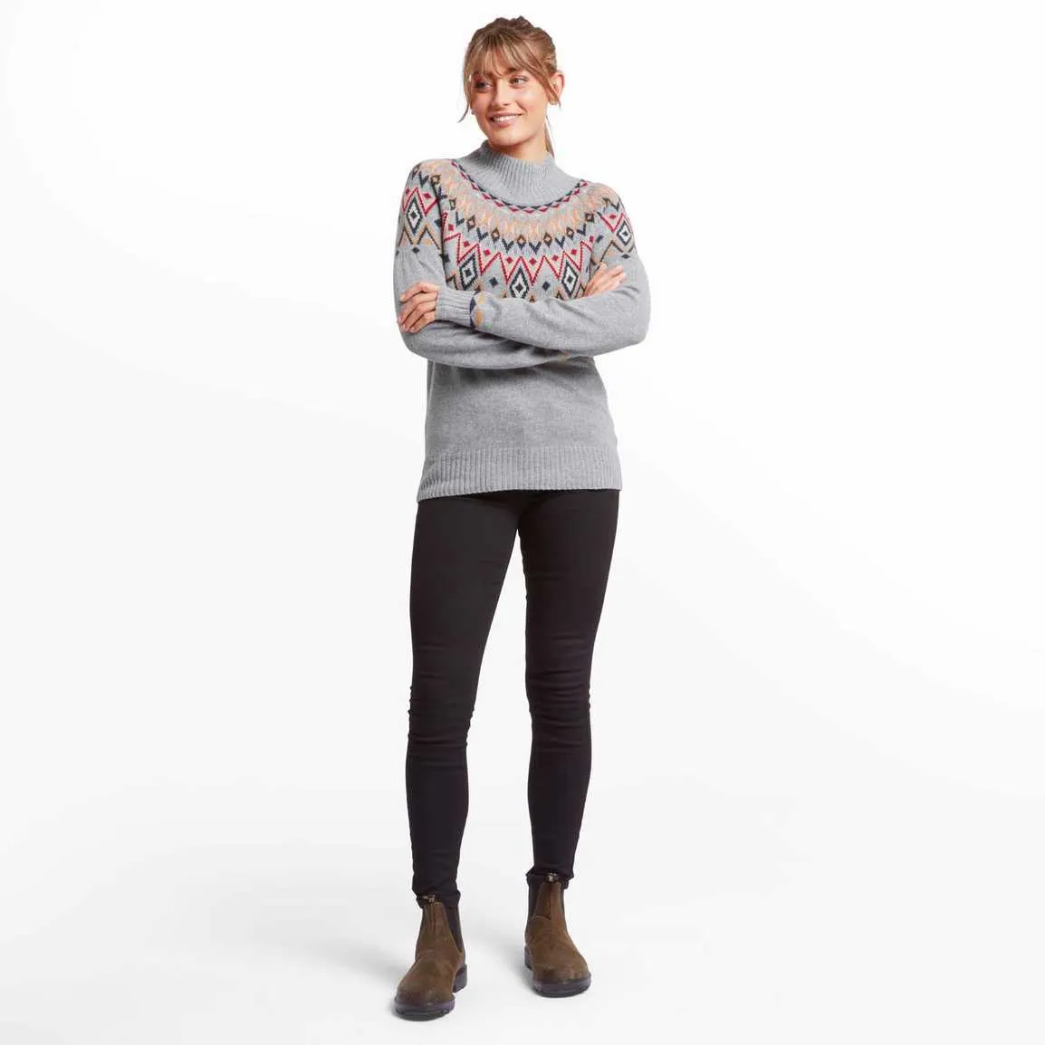 Sherpa - Women's Indu Mock Neck Sweater