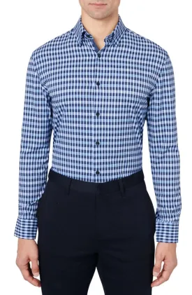 Slim Fit Gingham Dress Shirt