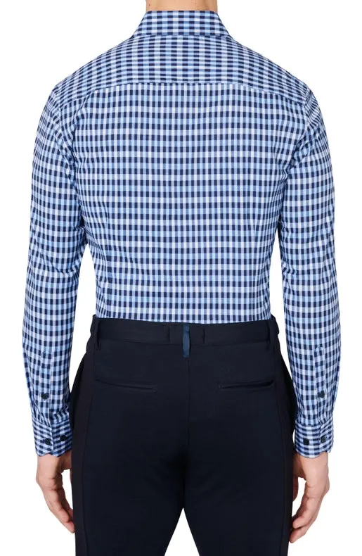 Slim Fit Gingham Dress Shirt