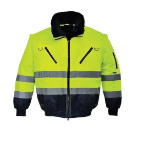 SNVGMP, WINTER JACKET 3 IN 1 PESSO PILOT, HI VIS YELLOW