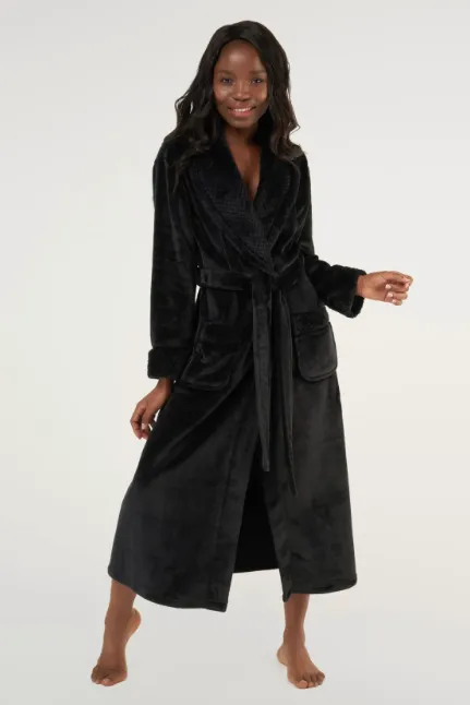 Soft Plush Fleece Women's Robe