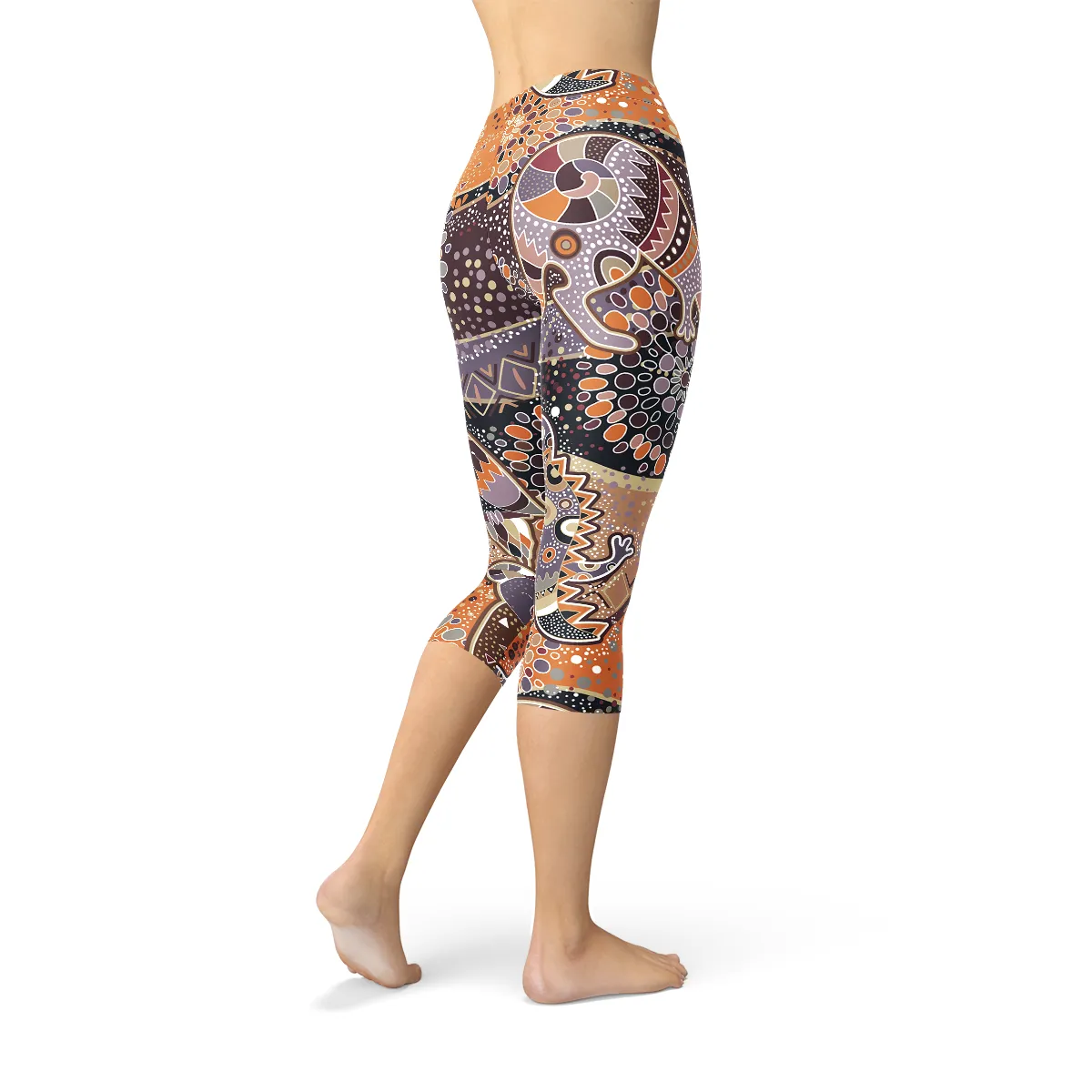 Spirit of Dreamtime Women's Capri Leggings