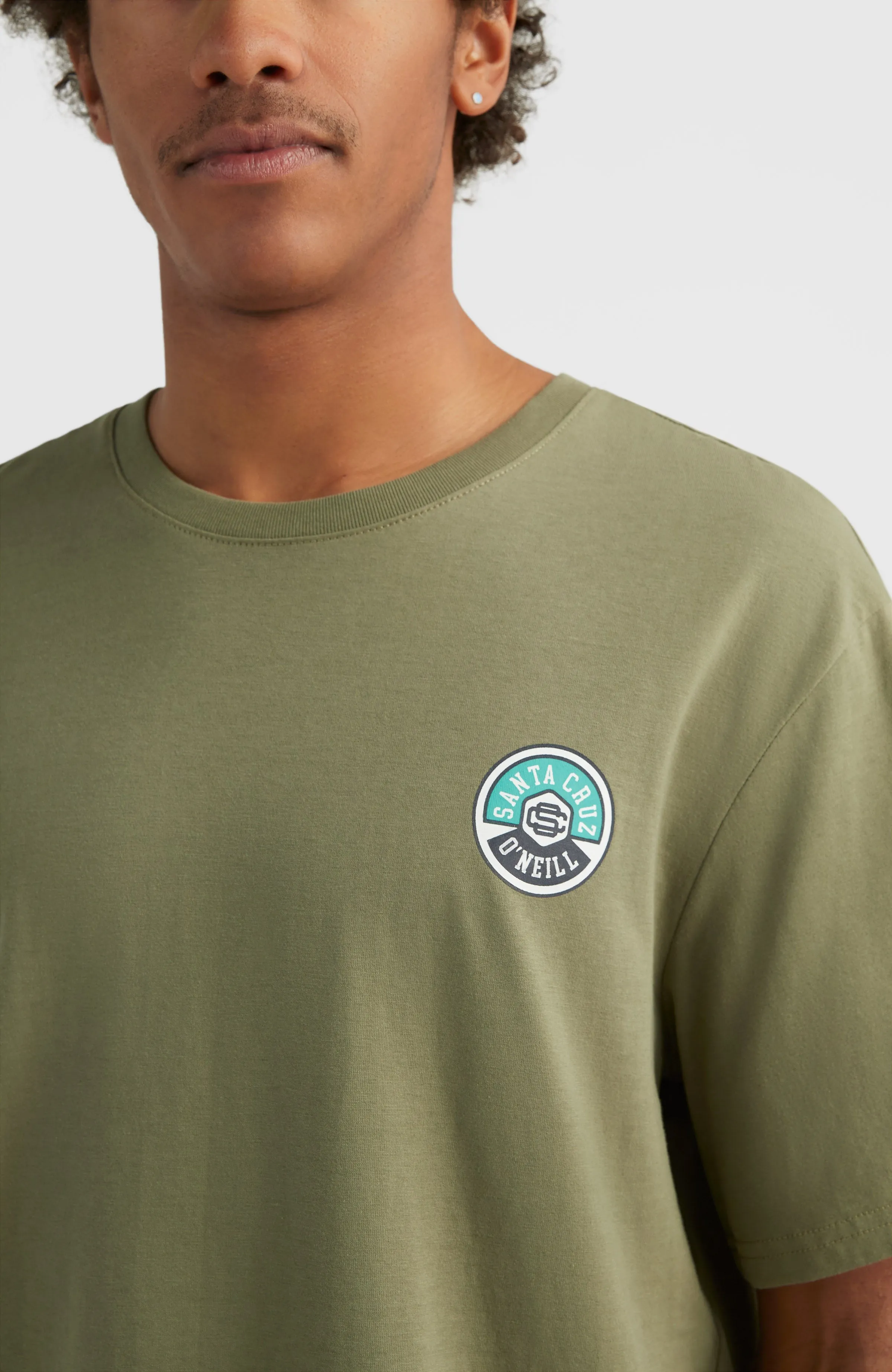 State Emblem T-Shirt | Deep Lichen Green