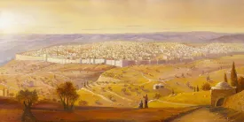 Sun shines above Jerusalem