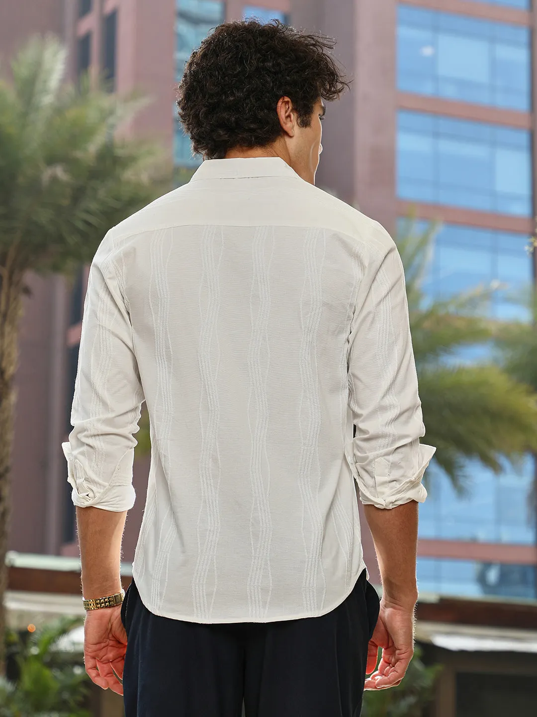 Swirl-Tactile Shirt