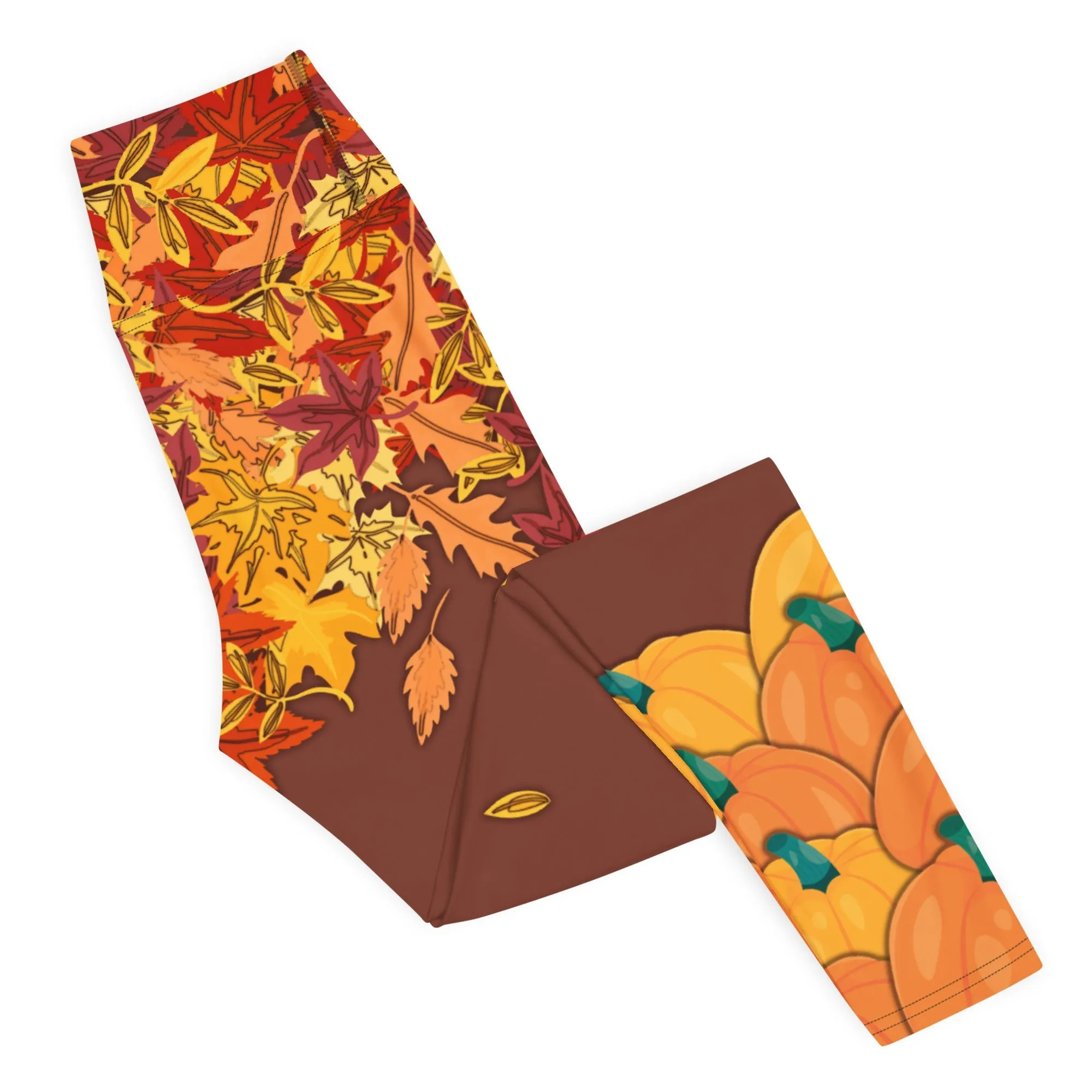 Thanksgiving Vibes Yoga Leggings