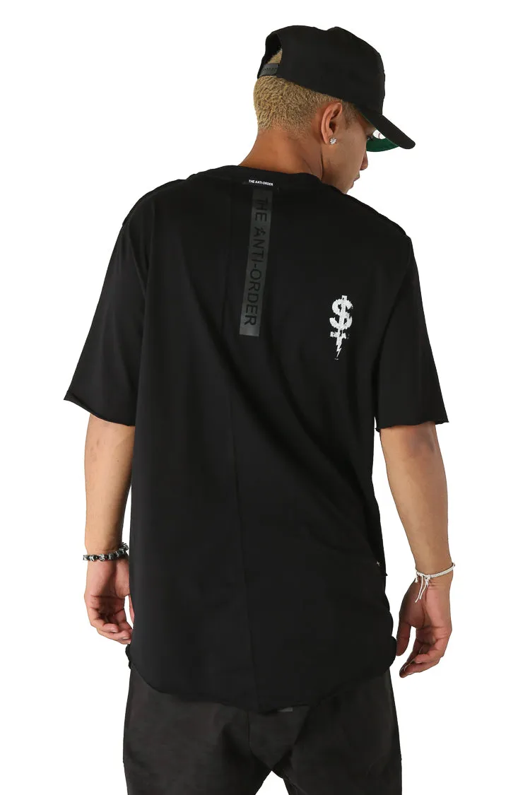 The Anti-Order Anti Symmetry Money Tee Black