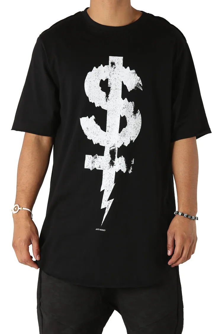 The Anti-Order Anti Symmetry Money Tee Black