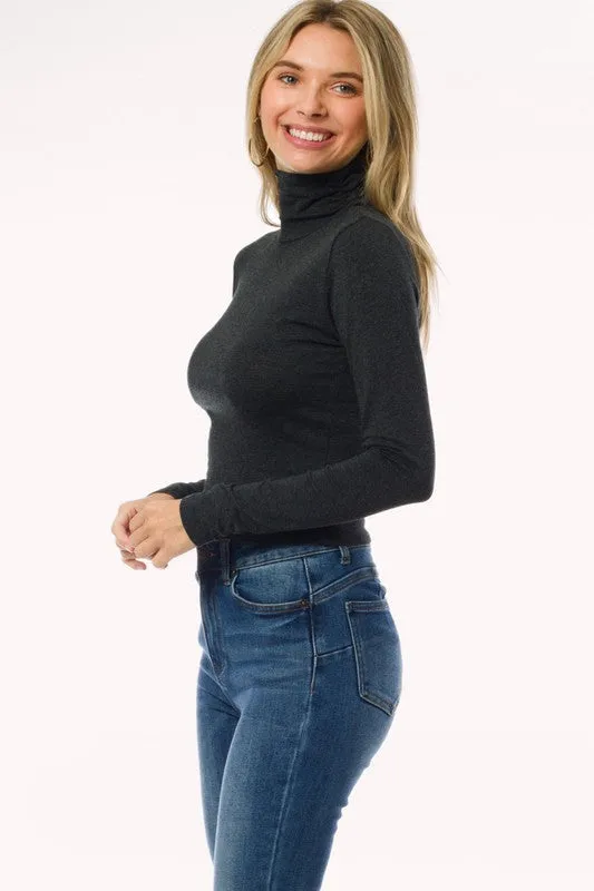 Turtleneck Crop Top