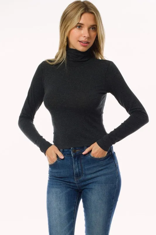 Turtleneck Crop Top