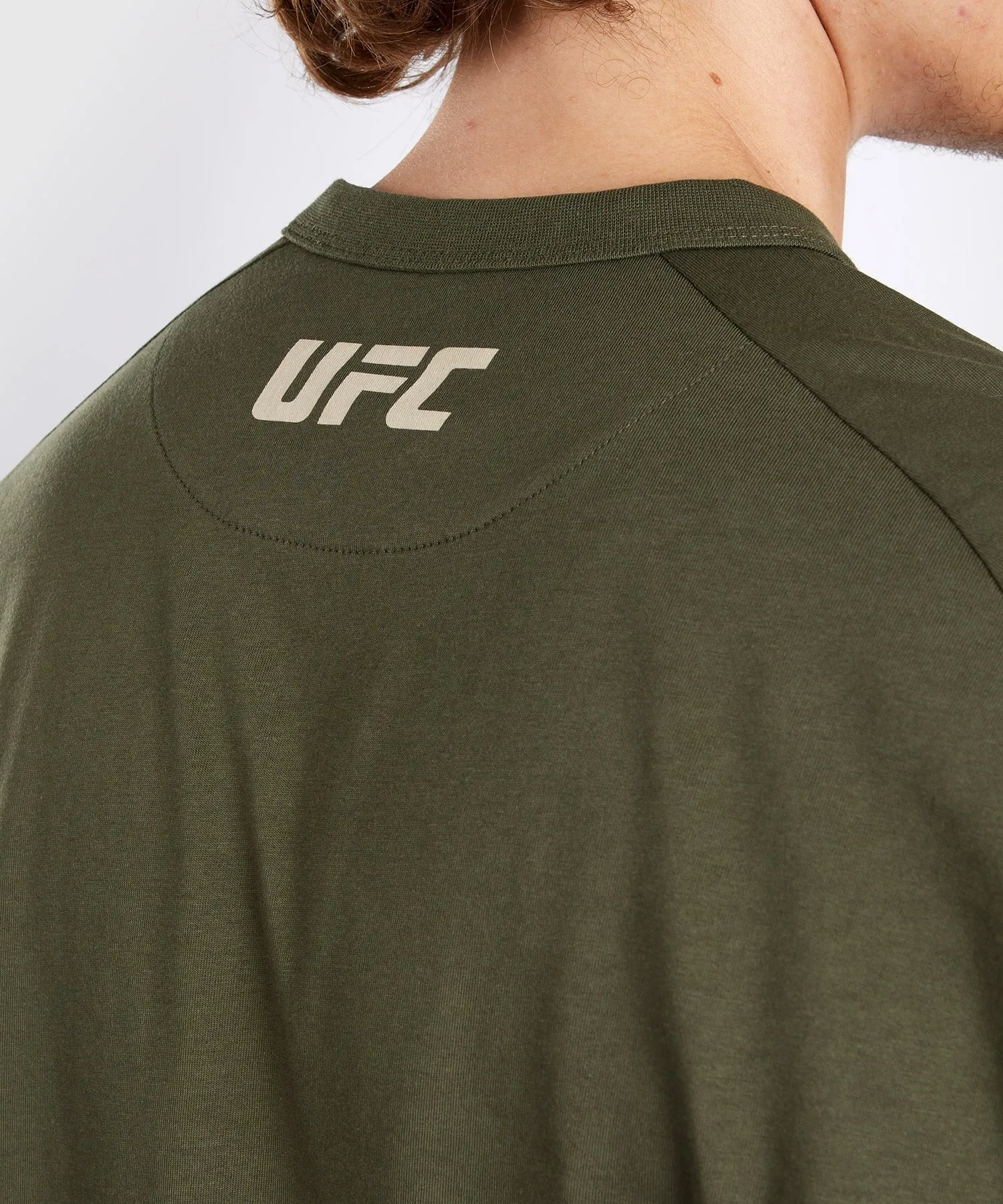 UFC Adrenaline by Venum Fight Week Men’s Long-sleeve T-shirt - Khaki