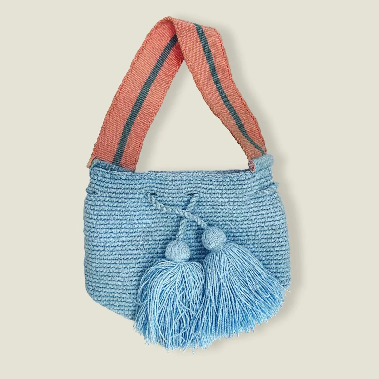 Wayuu Mini Contrast Bucket Bag