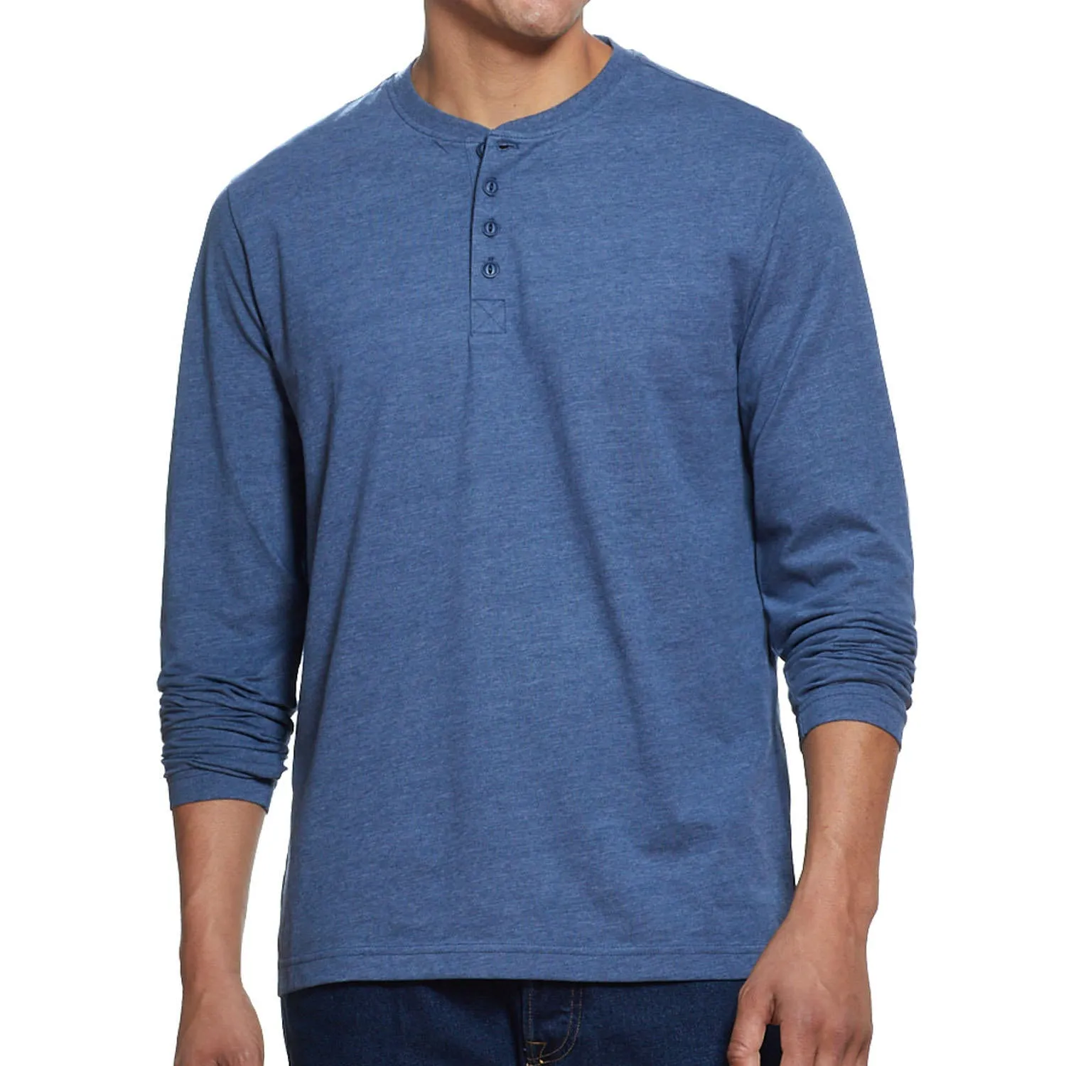 Weatherproof Brushed Knit Henley