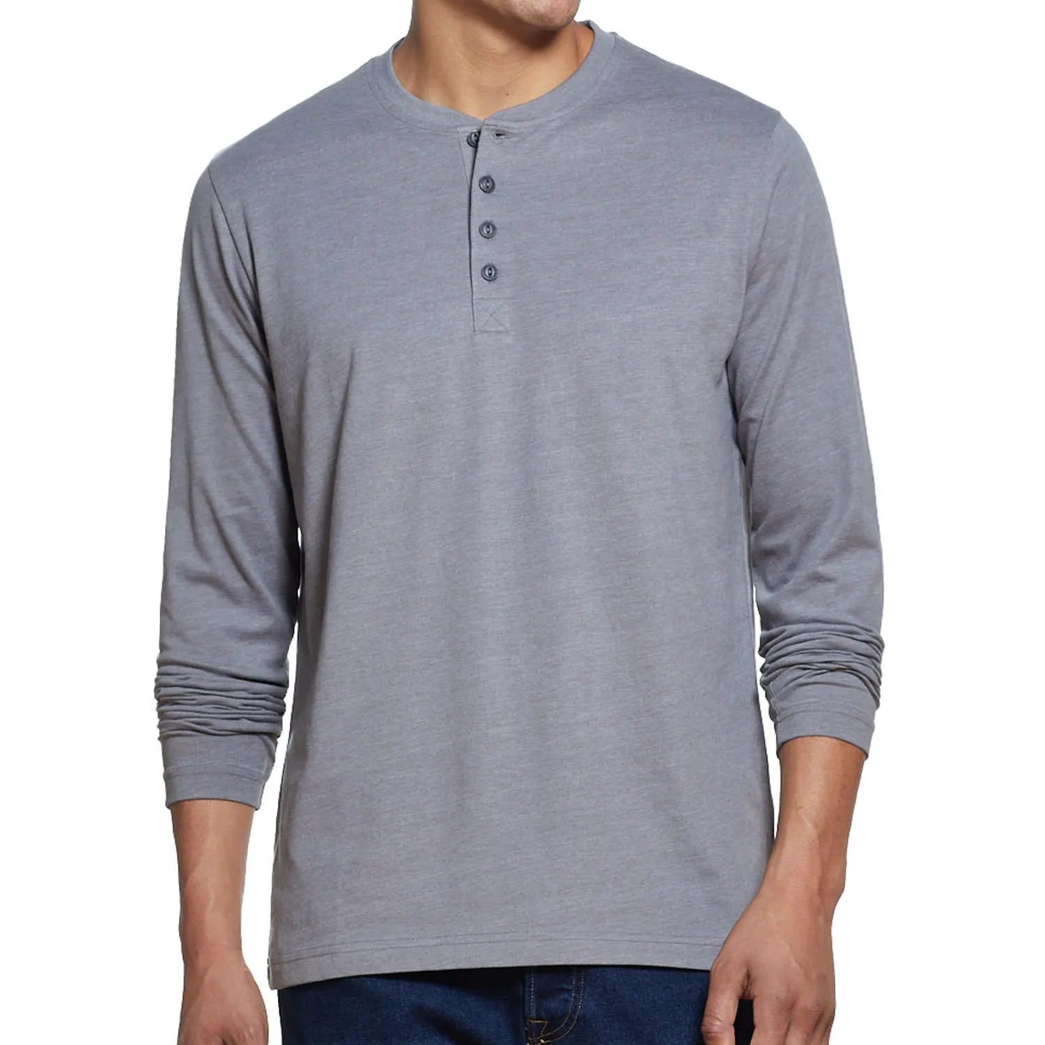 Weatherproof Brushed Knit Henley