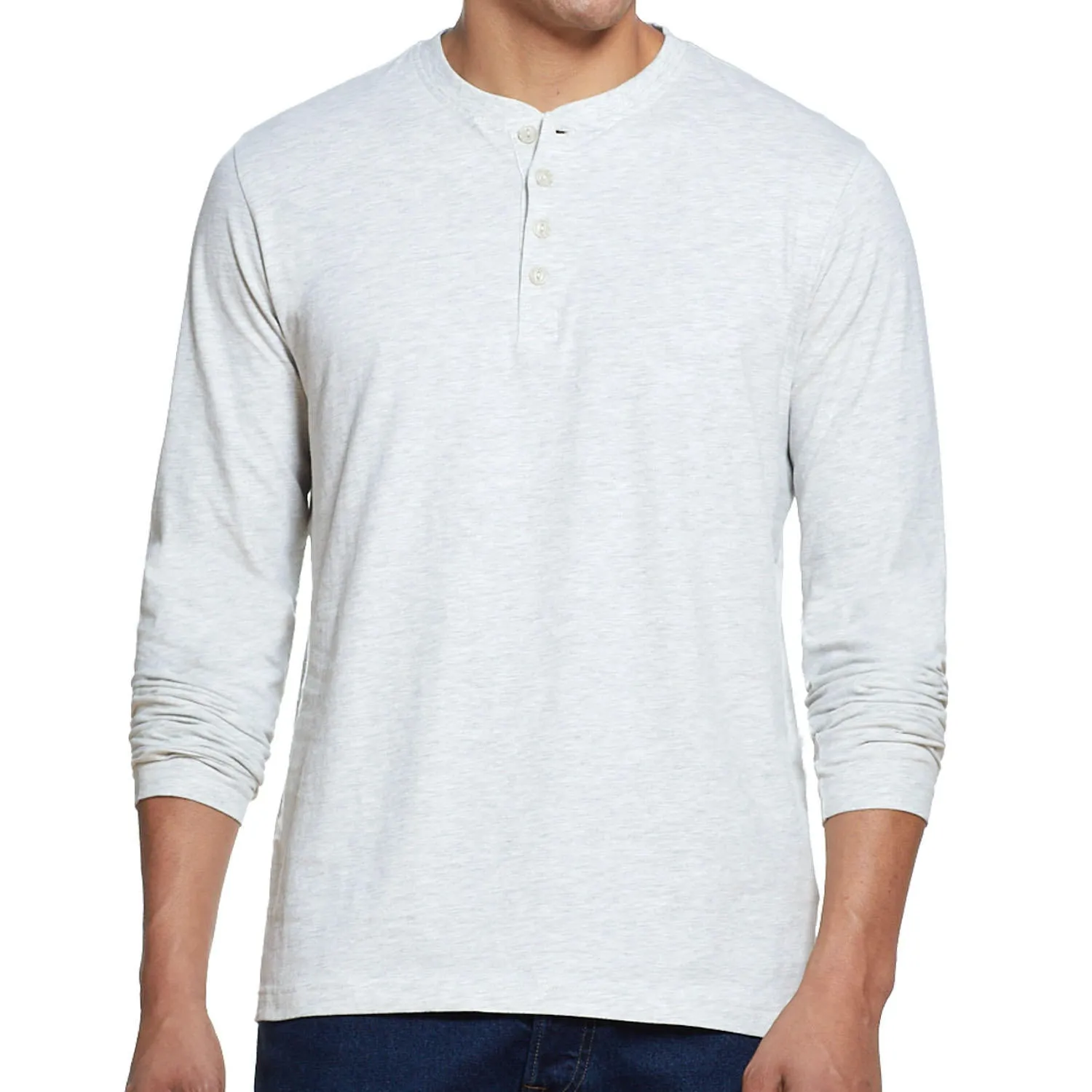 Weatherproof Brushed Knit Henley