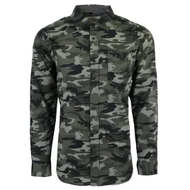 Weatherproof Men's Vintage Camo L/S Shirt