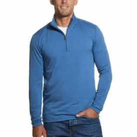 Weatherproof Vintage Men’s ¼ Zip Sweater Fleece Pullover Denim