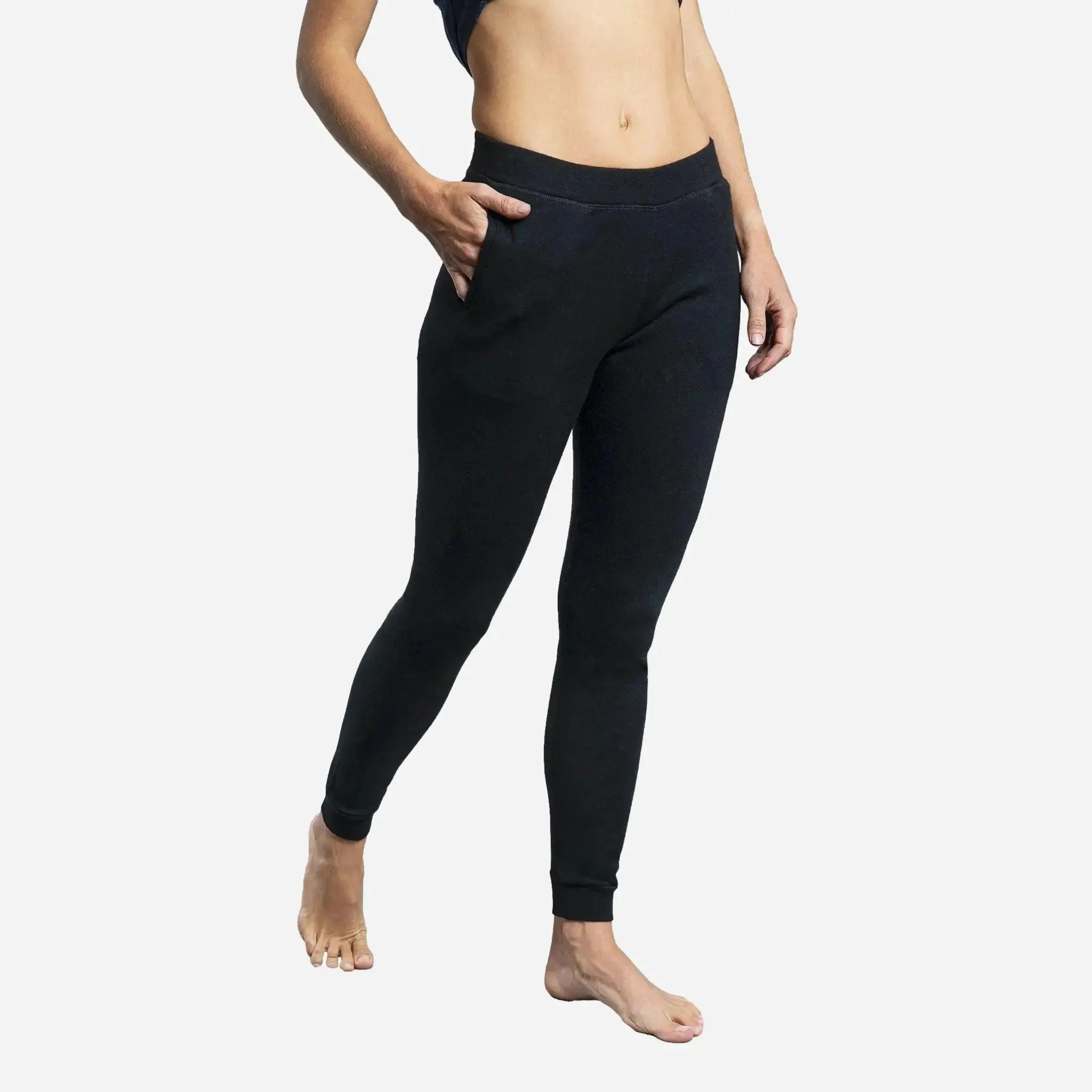 Women's Alpaca Wool Sweatpants: 420 Midweight