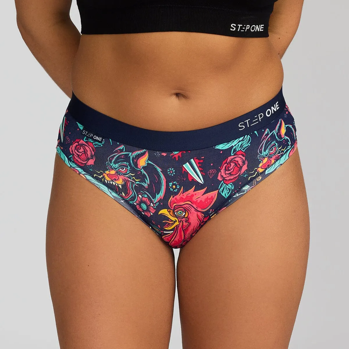 Women's Bikini Brief - Tattoo Parlours