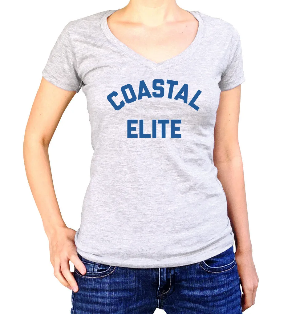 Women's Coastal Elite Vneck T-Shirt