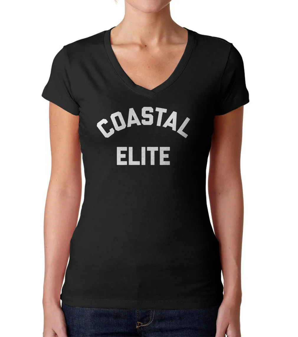 Women's Coastal Elite Vneck T-Shirt