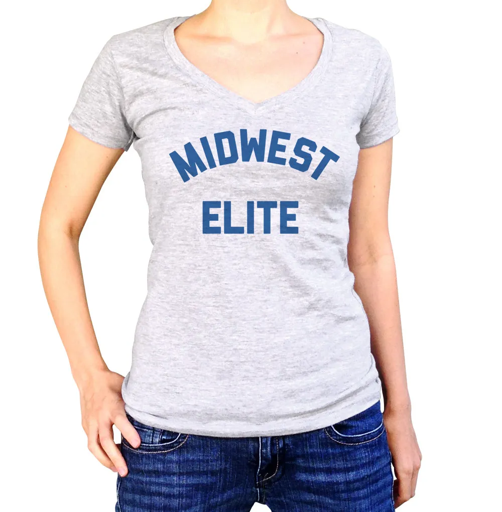 Women's Midwest Elite Vneck T-Shirt