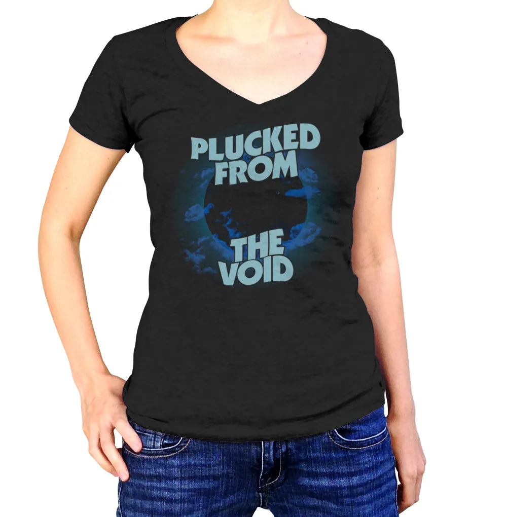 Women's Plucked From the Void Vneck T-Shirt