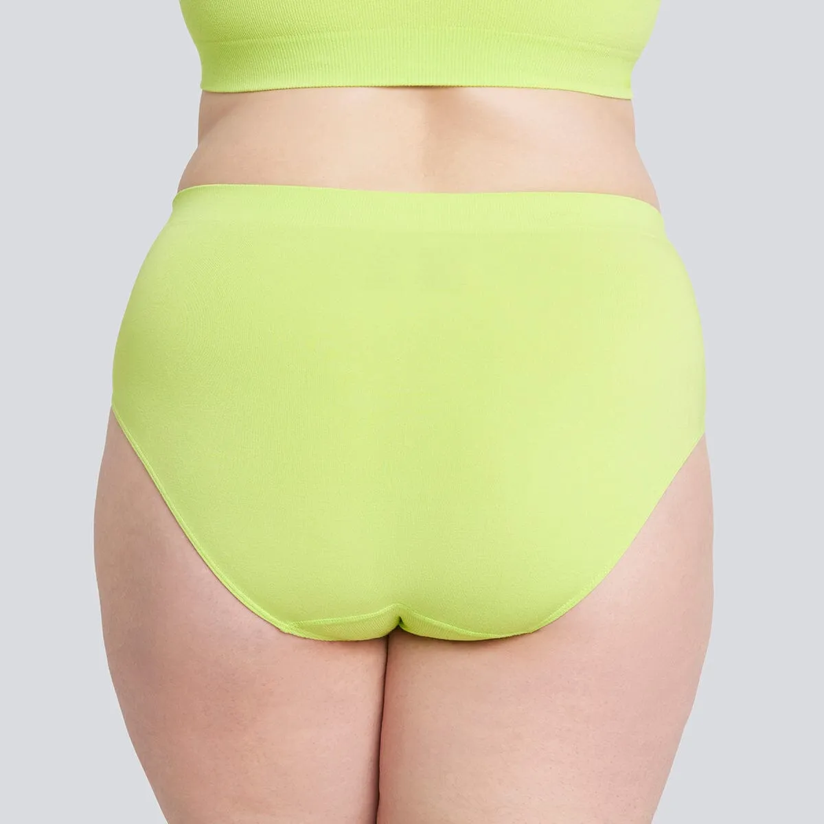 Women's SmoothFit Full Brief - Lime Spark