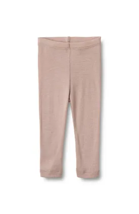 Wool Leggings Agi Baby - Dry Rose