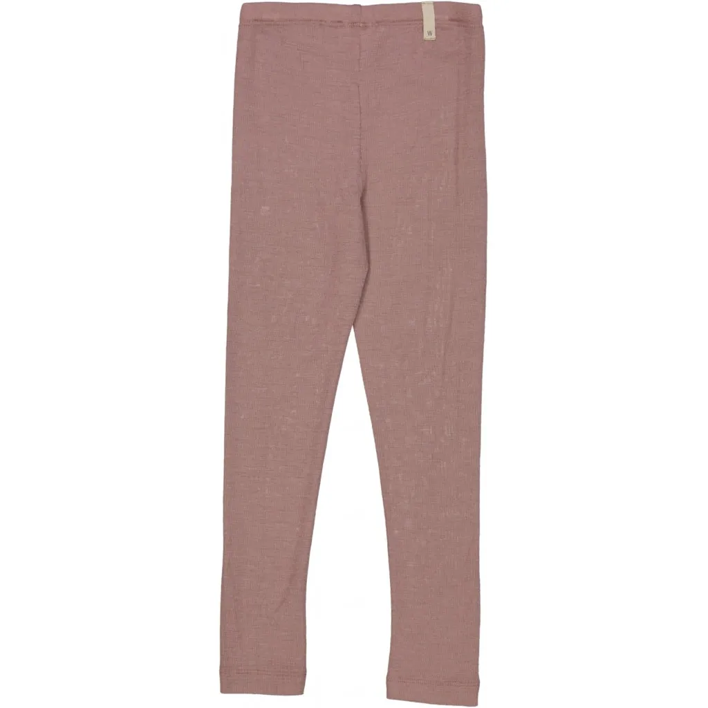 Wool Leggings - dusty lilac