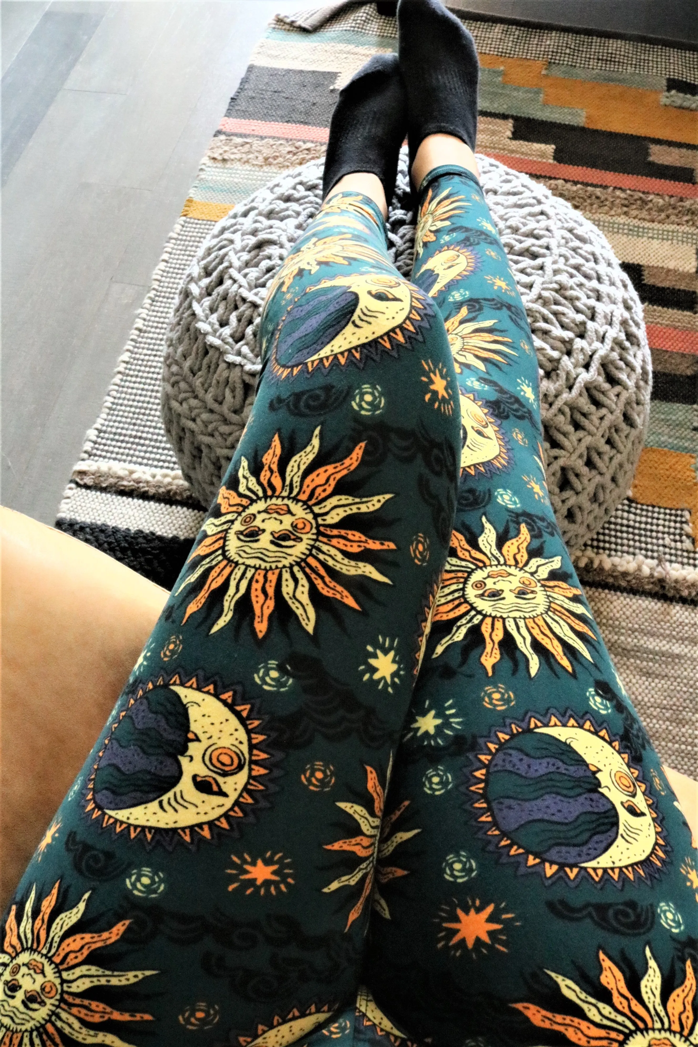 Yoga Waist 5" Dreamland Boho Print Leggings