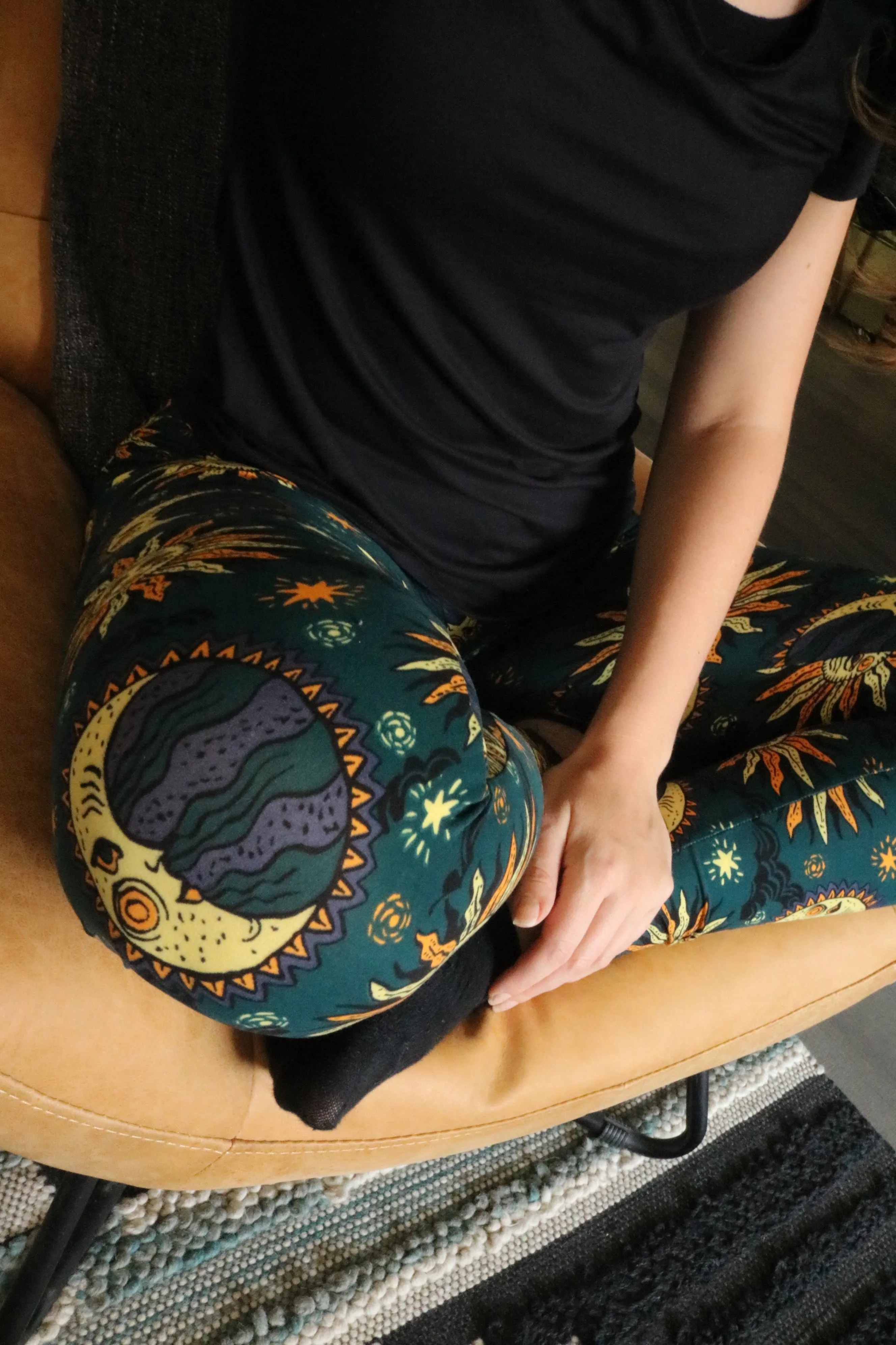 Yoga Waist 5" Dreamland Boho Print Leggings